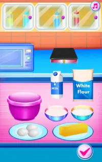 Ice Queen Cooking Rainbow Cake Screen Shot 1