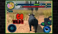 Angry Bull Fighting Game - Jungle Adventures 🐂 Screen Shot 1