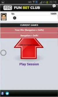 Fun Bet Club - Cricket Screen Shot 1