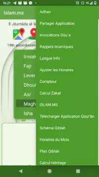 Islam.ms Prayer Times & Qiblah Screen Shot 5