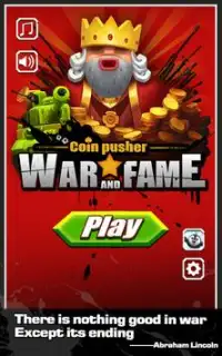 Coin Pusher - War and Fame Screen Shot 4