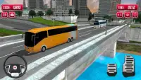 Tourist Bus Bergauf Eilen Hügel Steigen Rennen Screen Shot 4