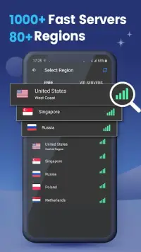 VPN Master - Proxy VPN Hotspot Screen Shot 2