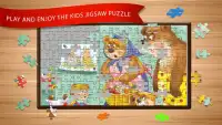 Kids and the Bears Jigsaw Puzzle Screen Shot 3