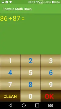 I have a Math Brain Screen Shot 4