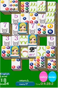Mahjong Solitaire 3 Tile Free Screen Shot 2
