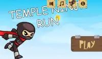 Temple Ninja Runing Screen Shot 0