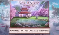 Mahjong Sakura Day Free Screen Shot 5