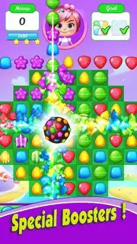 Candy Pop Girls - Game Match 3 Candy Screen Shot 5