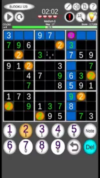 Sudoku 123 - Offline Game Screen Shot 4