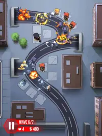 Tower Defense : Super Heroes Screen Shot 11