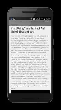 Guide for Smile Inc Screen Shot 1