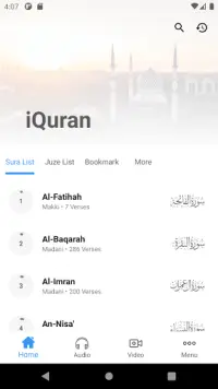 iQuran - traduzione e recitazione del Corano Screen Shot 0