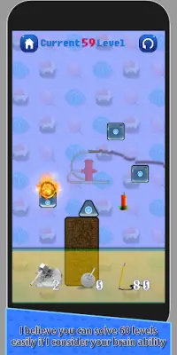 Brain Power Puzzle: Burning Up Physics Drop Puzzle Screen Shot 7