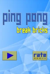 Ping Pong - Break Bricks Screen Shot 0