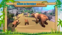 Simulador de família urso selvagem Screen Shot 2