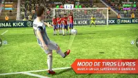 Final Kick 2018: Futebol online Screen Shot 1