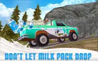 молоко доставка грузовик водитель молочный водител Screen Shot 1