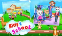 Kitty's School Trip : Cute Kitty Games Screen Shot 2