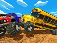 Derby Bus Destruction: Demolition Derby Games 2021 Screen Shot 5