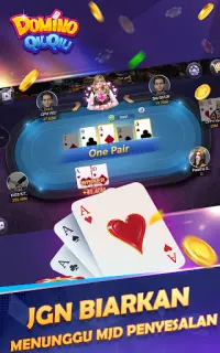 Domino QiuQiu-Gaple Slot Poker Screen Shot 5