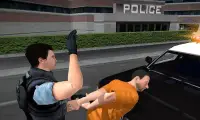 Police Truck Gangster Chase Screen Shot 0