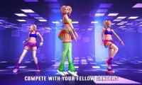 댄스 충돌 학교 게임 Screen Shot 7