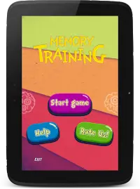 Memory training games Screen Shot 4