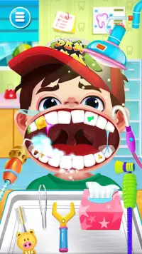Giochi di dentista pazzo Screen Shot 3