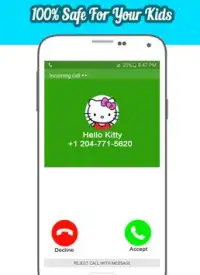 Call From Hello Kitty Screen Shot 3
