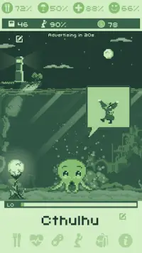 Cthulhu Virtual Pet Screen Shot 1