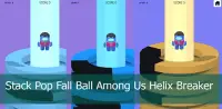 Stack Pop Fall Ball Among Us Helix Breaker Screen Shot 7