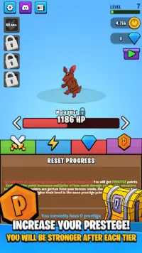 Idle Royale Clicker Screen Shot 4