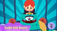 Cute Monsters! puzzle game for kids Screen Shot 1