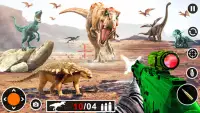 Dinosaur Shooting Games 3D Screen Shot 1
