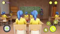anime écolière 3D sim Screen Shot 2