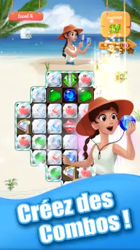 Jewel Ocean - New Free Match 3 Puzzle Game Screen Shot 2