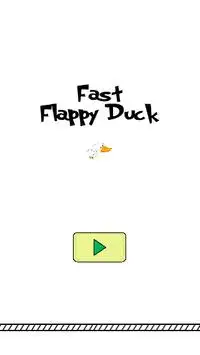 Fast Flappy Duck Screen Shot 0