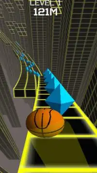 Basketball Balance Ball 3D Screen Shot 1