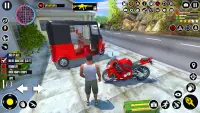 Tuk Tuk Auto Rickshaw Games 3D Screen Shot 0