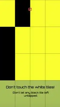 Black and Yellow Piano Screen Shot 1