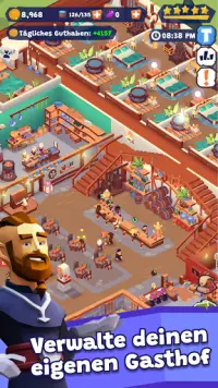 Idle Inn Empire - Hotel Tycoon Screen Shot 2