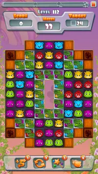 Sweet Zoo Animals: Free Match 3 Puzzle Games Screen Shot 6