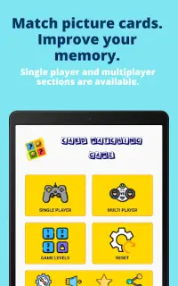 Card Pair Matching Games - Picture Match Screen Shot 14