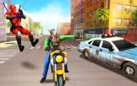 Spider Ninja Rope Hero - Crime City New Games 2021 Screen Shot 3