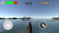 Gulf Oil Tanker Strike and Ship Shooting Screen Shot 0