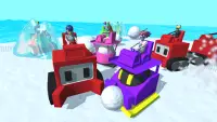 Snowball Lady Bug-Bumper Winter Adventure 3D Screen Shot 0