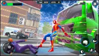 거미 영웅 게임 : 범죄 갱 게임 : 슈퍼 히어로 게임 Screen Shot 2