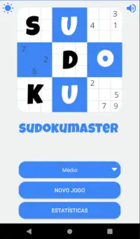 SudokuMaster - Jogo Sudoku grátis Screen Shot 0