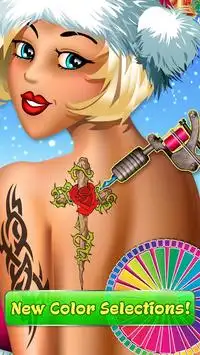 Tattoo Maker Xmas Fun Screen Shot 1